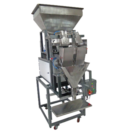 Semi Automatic Weigh Filling machine - Pre formed pouch